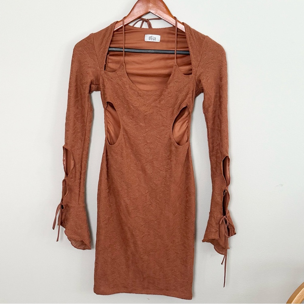 [OH POLLY] cut out body con dress - Picture 2 of 6